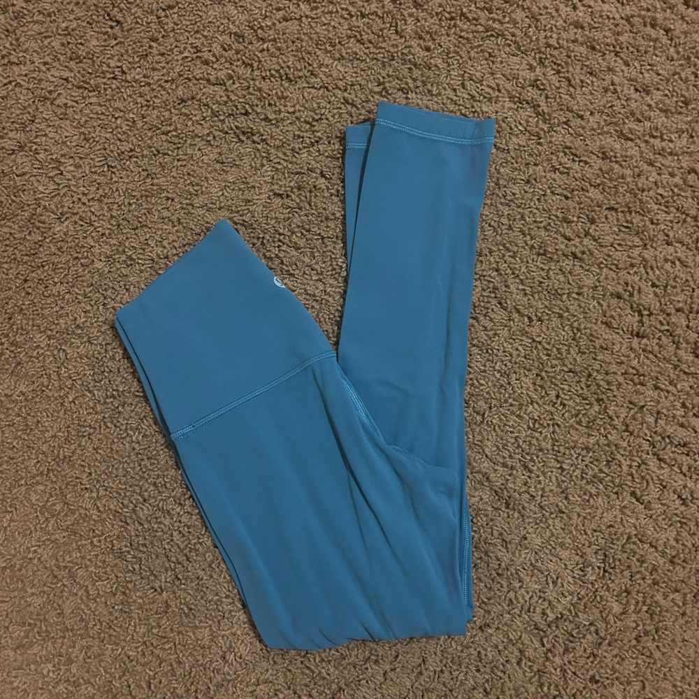 blue lululemon leggings